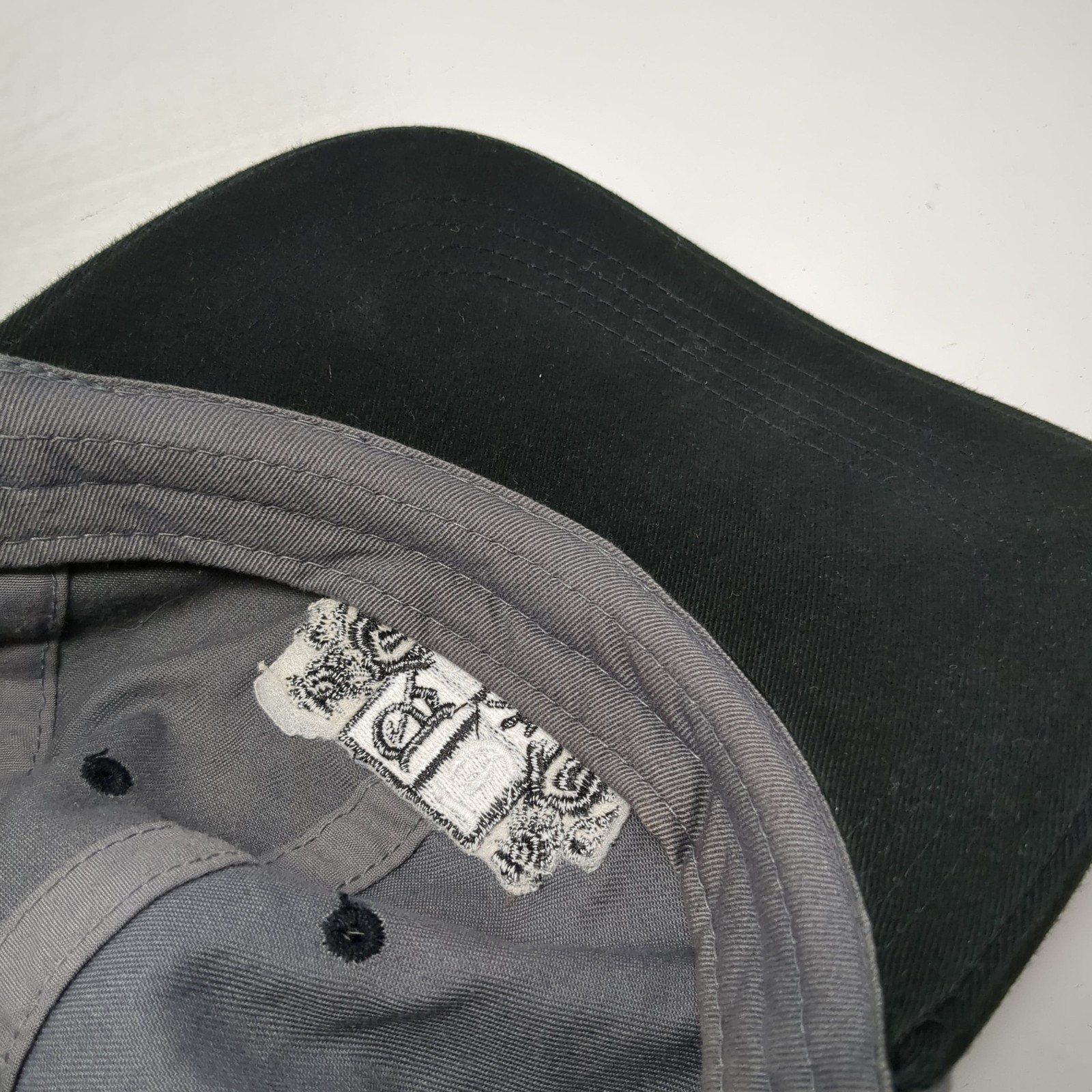 Atomic Comp Wear Strapback Baseball Cap Gray One … - image 8