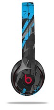 Skin Wrap for Beats Solo Wireless 2 3 4 Baja 0014 Blue Medium SKIN ONLY