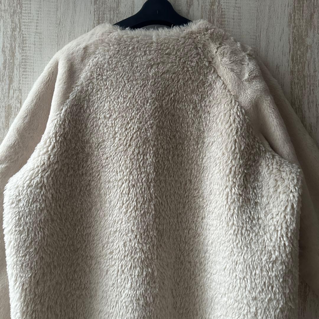 Ameri Vintage Reversible Twin Boa Shearling Coat … - image 8