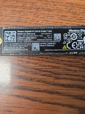Western Digital PC SN730 256GB M.2 NVMe SSD SDBPNTY-256G-1006 A 6365