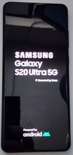 Factory Unlocked Samsung Galaxy S20 Ultra 5G (SM-988U) Black 128GB - working