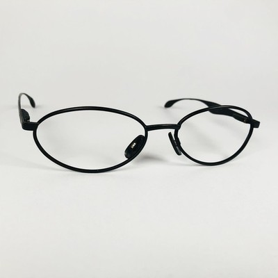 DV8 Brille MATT SCHWARZ OVAL Brillengestell MOD: 1628