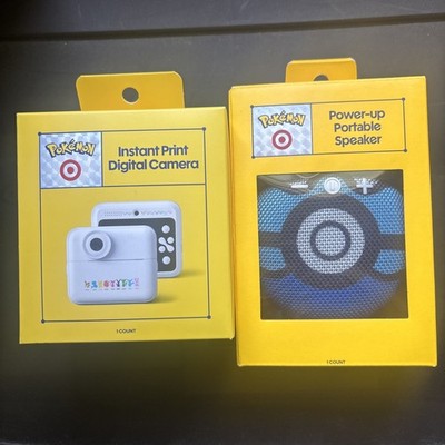 Pokémon x Target Instant Print Digital Camera + Power Up Portable Speaker   