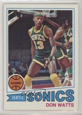 1977-78 Topps Gray Back Slick Watts (Don on Card) #51 0w6