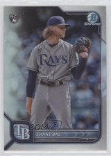 2022 Bowman Chrome Refractor 99/499 Shane Baz #66 0c6