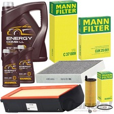 MANN FILTERSET+7L MANNOL 5W30 �L passend f�r BMW 3er F30 80 34 31 4er F33 83 36