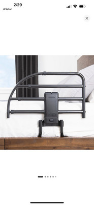 Able Life Click-N-Go Extendable Bed Rail Removable Bed Handle 300lbs Senior