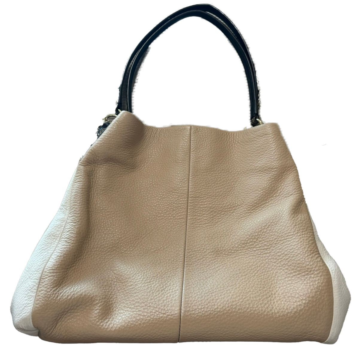 Free COACH Beige Tote Bag with Minor Scratches