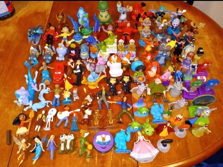 Colección de 90 figuras Disney - Figura de acción PVC McDonald's