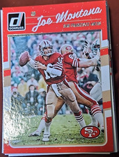 Donruss Joe Montana San Francisco 49ers NFL Sports Trading Card Lot
