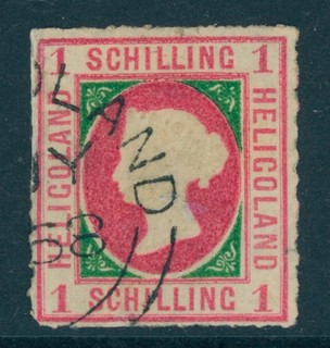 Helgoland Mi. Nr. 2 gestempelt 250 Euro