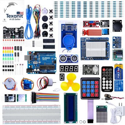 UNO R3 Project Most Complete Starter Kit with Tutorial Compatible with Arduino I
