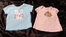 Lot/Mixed brands toddler girl shirts. Size 12 months