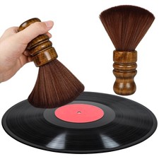 Vinyl Record Cleaner Brush, Anti Static Dust Remover with Fine Fiber Bristles...