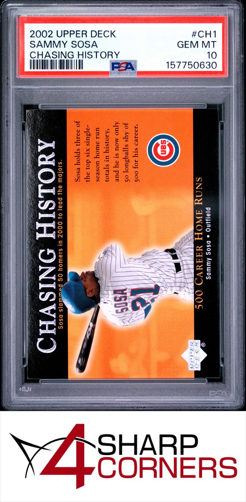 2002 Sammy Sosa #CH1
