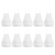 10 Pcs Toddler Painting Smock Craft Apron for Kids Child Cooking
