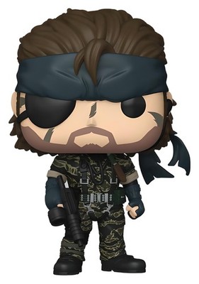 GW038d Metal Gear POP! Games Vinyl Figur Metal Gear Solid 3- Big Boss Neu & OVP