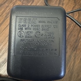 Sega Genesis Black Video Game Console Untested and Sega -CD