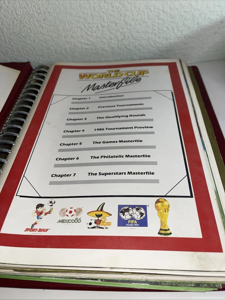 The 1986 Mexico World Cup Football Masterfile Philatelic / Stamp Collection RARE - Image 4 of 4
