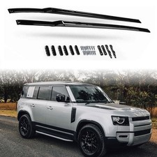 2pc Roof Rail Rack Fit For Lr Defender 110 2020-2026 Crossbar Carrier
