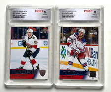 2021-22 ANTON LUNDELL/ZAC JONES NHL STAR ROOKIES GRADED 10 BY WCG 2 CARDS
