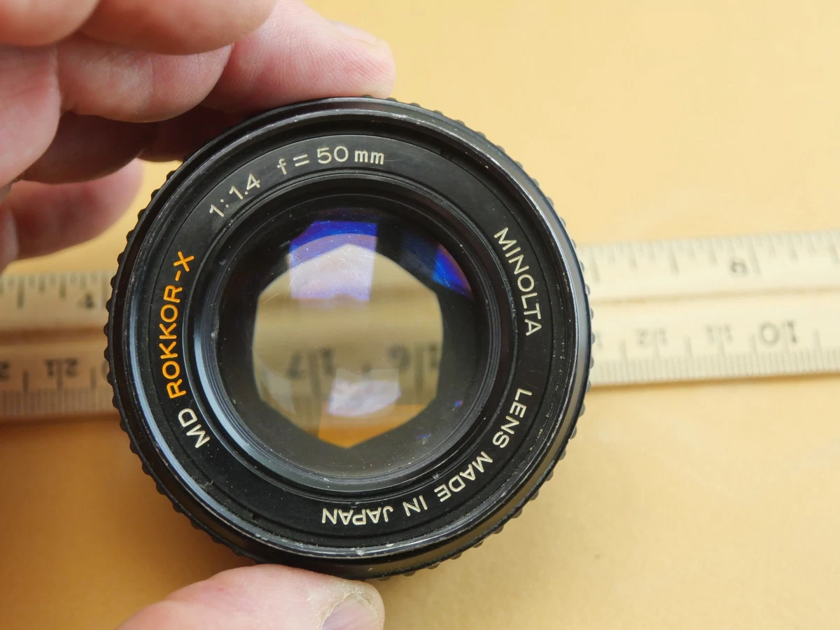 Minolta MD f/1.4 Lenses 50mm Focal for sale | eBay