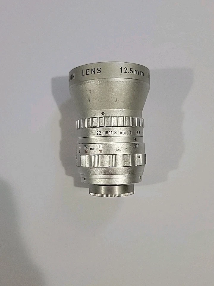 Soligor 1.4/12.5mm TV Lens C mount - Image 3 of 4