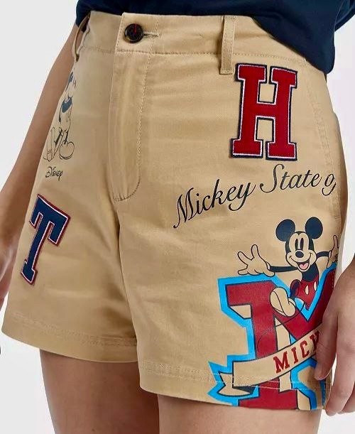 New TOMMY HILFINGER DISNEY Shorts Sz 8