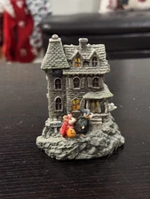 Wee Forest Folk The Haunted Mouse House M-165 1989 Retired Signed