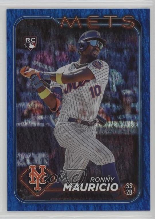 2024 Topps Series 1 Blue Holofoil 998/999 Ronny Mauricio #224 y8x