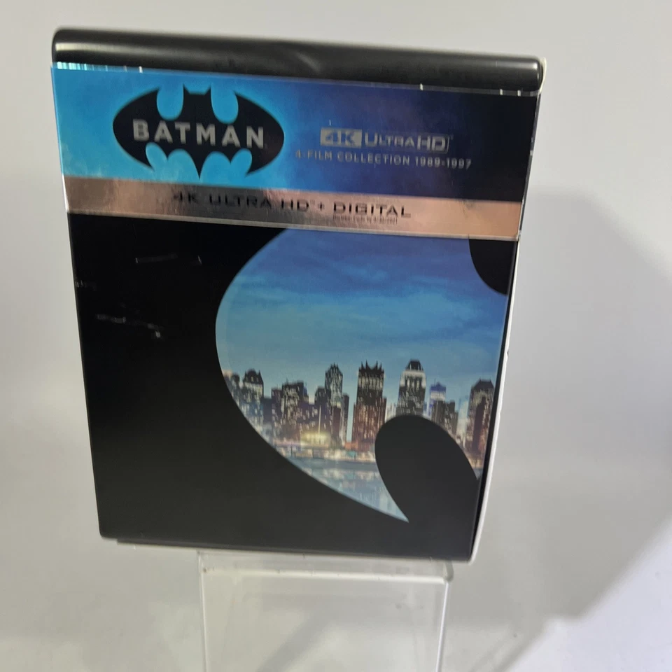 Batman 4K UltraHD 4-Film SteelBook Collection UHD Ultra HD Blu-Ray 1989-1997 #ML Foto 2 de 4