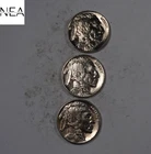 1935-S+1936+1937 Buffalo Nickel Set/Lot ~ AU/BU ~ 3 Coins ~ ZBL99