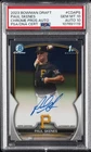 2023 BOWMAN DRAFT CHROME PROSPECT AUTO #CDAPS PAUL SKENES PSA 10 DNA AUTO 10