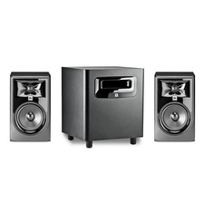 JBL 2.1 Studio Bundle w/5" Powered Studio Monitor Pair/10" Powered Subwoofer