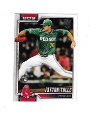 2026 Topps Series 1 Payton Tolle Rookie Card #15