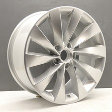VOLKSWAGEN VW SCIROCCO 18" SILVER ALLOY WHEEL RIM 8J OEM 3C8601025D GENUINE X1