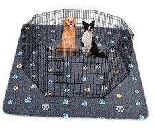 Washable Puppy Dog Pee Pad, 2PCS 100 Waterproof Whelping Training Mat for