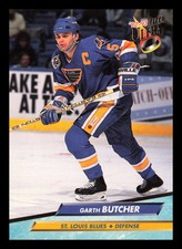 Garth Butcher #184 1992-93 Ultra St. Louis Blues Hockey