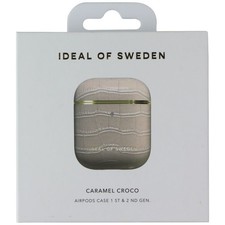 IDEAL OF SWEDEN Airpods Case for AirPods 1st Gen/2nd Gen Caramel Croco