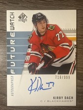 2019-20 SP Authentic - Autographed Future Watch Rookies Kirby Dach  /999...