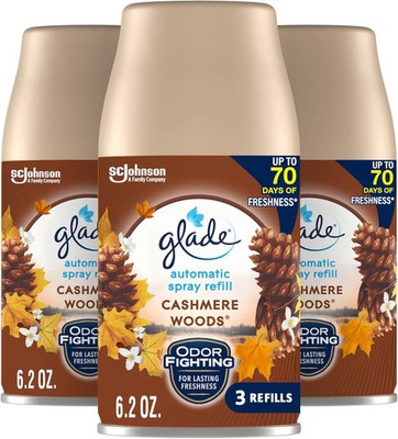 Glade Automatic Spray Refill, Air Freshener for Home and Bathroom, Cashmere