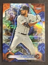 2023 Bowman’s Best Riley Greene RC Refractor #30 Tigers