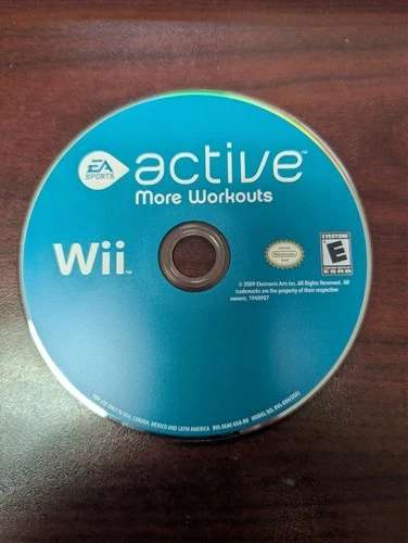 EA Sports Active More Workouts (Nintendo Wii, 2009) NO TRACKING - DISC ONLY 3737