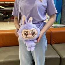 POPMART Labubu Macaron Plush Series Style Soft Animal Plush Kids Handbag- USA