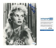 Irish McCalla "Sheena: Queen of the Jungle" AUTOGRAPH Signed 8x10 Photo B ACOA