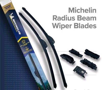 TWO OF Michelin Radius Beam 21''/21'' Windscreen Wiper Blades - BRAND NEW