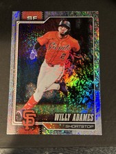 Willy Adames 2026 Topps Series 1 Aqua Holo Foil #267 - SF Giants