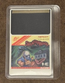 Splatterhouse PC Engine HuCard Namcot Japan Import US Seller TESTED