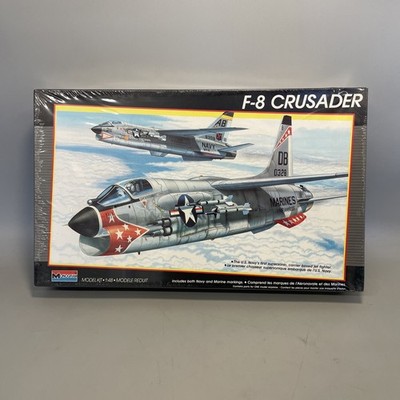 Monogram 5826 F-8 CRUSADER 1:48 | Flugzeug Bausatz | NEU Sealed RARE Selten #10