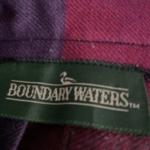 Falda plisada a cuadros azul/rojo tartán 100 % lana Boundary Waters de colección para mujer talla 16 Foto 2 de 4